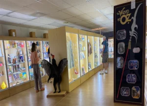 Inside of the Wizard of Oz museum
