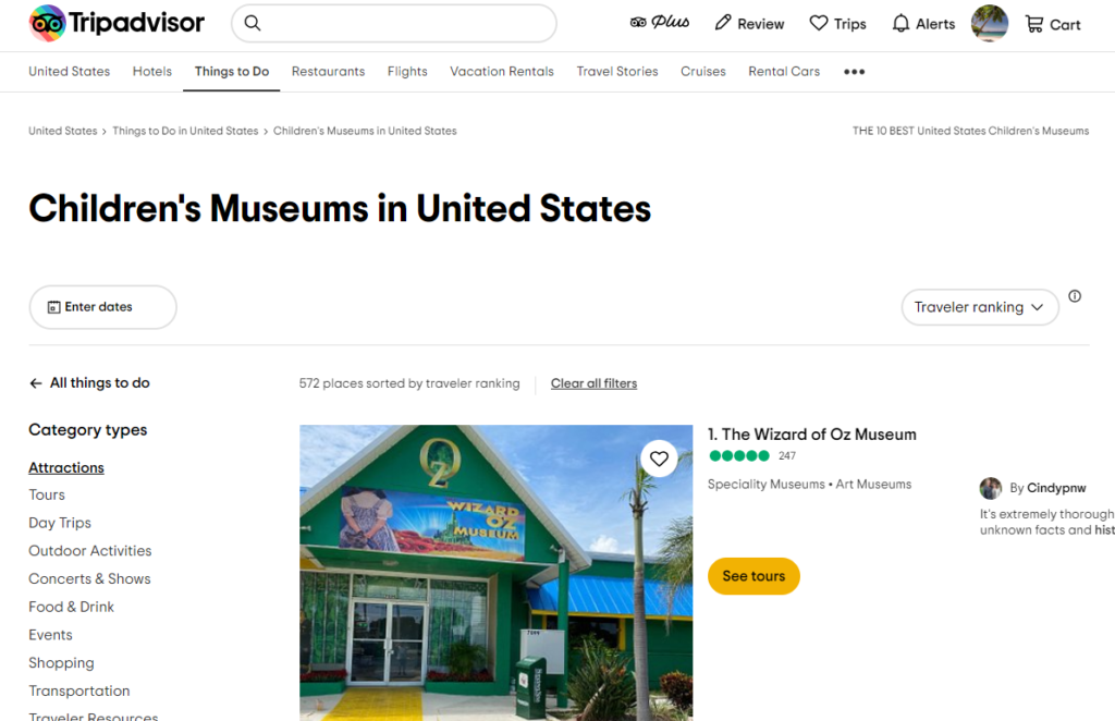 #1 Children Museum in USA