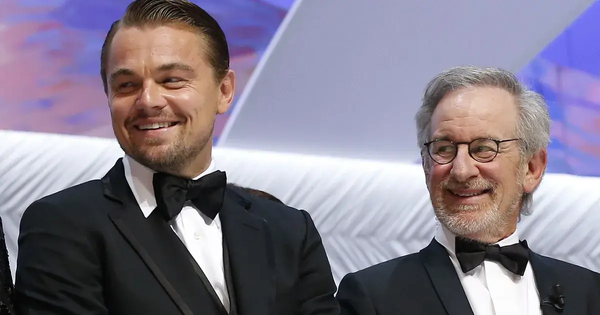 Leonardo de Caprio and Steven Spielberg owner of the ruby slippers