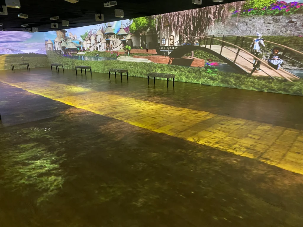 Inside the Immersive Experience room